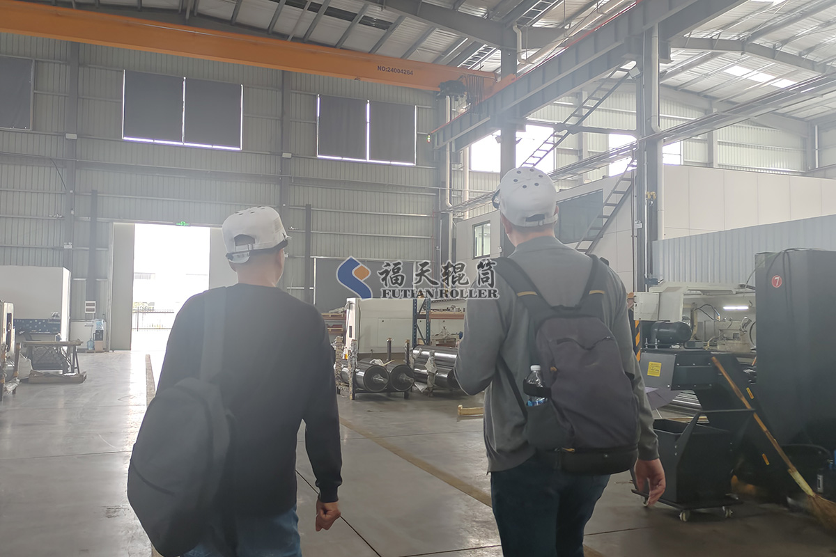 福天輥筒歡迎以色列印刷設備行業客戶到訪